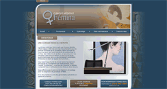 Desktop Screenshot of clinique-femina.com